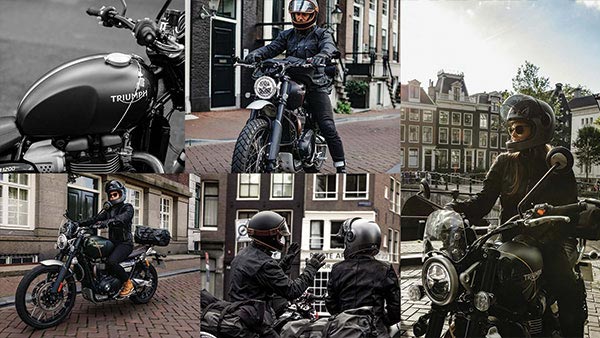 Discovering Amsterdam on Triumph Scrambler 1200's
